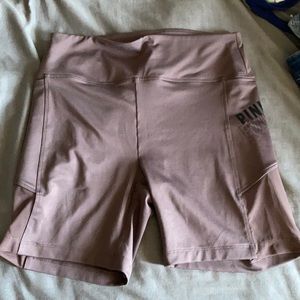Pink Active Biker Shorts
